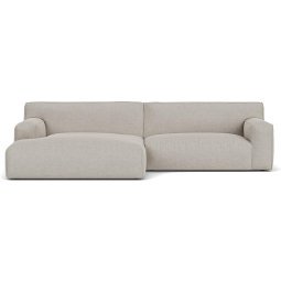 Clay bank met longchair links Sydney 22 beige