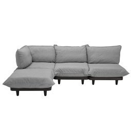 Paletti 3-zits loungebank rock grey