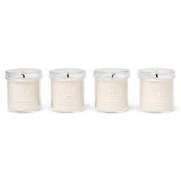 Scented Advent kaars set van 4 wit