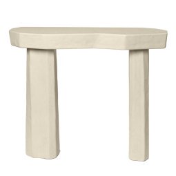 Staffa Console sidetable ivory