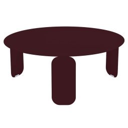 Bebop salontafel Ø 80cm Black Cherry