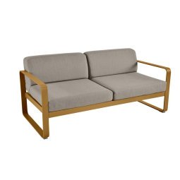 Bellevie 2-zits loungebank kussen grey taupe Gingerbread