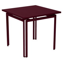 Costa tuintafel 80x80 Black Cherry