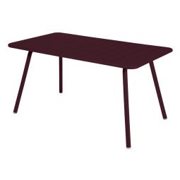 Luxembourg tuintafel 143x80 Black Cherry