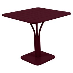 Luxembourg tuintafel 80x80 Black Cherry