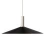 Angle hanglamp black groot lichtgrijs