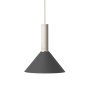 Cone Black hanglamp groot lichtgrijs