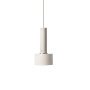 Disc Light Grey hanglamp groot lichtgrijs