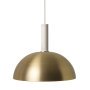 Dome Brass hanglamp groot