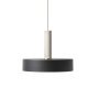 Record Black hanglamp groot lichtgrijs 