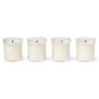 Scented Advent kaars set van 4 wit