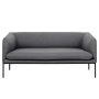 Turn Sofa bank Fiord 2-zits lichtgrijs