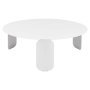 Bebop salontafel Ø 80cm Cotton white