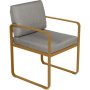 Bellevie Dining Armchair tuinstoel kussen grey taupe Gingerbread