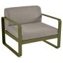 Bellevie fauteuil kussen grey taupe Pesto