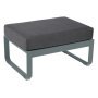 Bellevie hocker kussen antraciet Storm grey