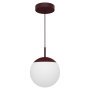 MOOON! hanglamp Ø25 LED black cherry