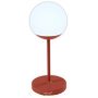 MOOON! tafellamp H63 LED oplaadbaar Red Ochre