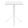 Rest'o tuintafel vierkant 57x57 Cotton White