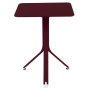 Rest'o tuintafel vierkant 57x57 Black Cherry