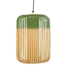 Bamboo Light hanglamp Ø35 large groen