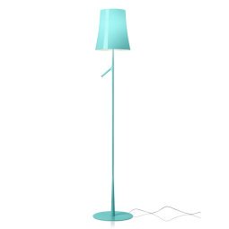 Birdie Lettura vloerlamp LED met touchdimmer turquoise