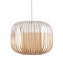 Bamboo Light hanglamp extra small Ø27 wit