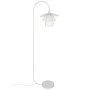 Papillon vloerlamp wit