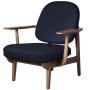 Fred JH97 fauteuil walnoten onderstel Christianshavn 1155