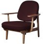 Fred JH97 fauteuil walnoten onderstel Christianshavn 1141