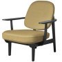 Fred JH97 fauteuil zwart gelakt essen Christianshavn 1110