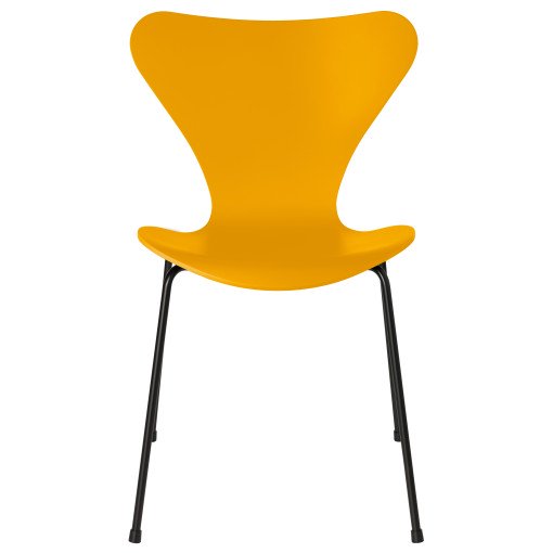 Vlinderstoel stoel zwart, lacquered true yellow