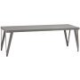 Lloyd Outdoor tuintafel 230x80 donker grijs