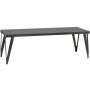 Lloyd Outdoor tuintafel 230x80 zwart