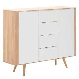 Ena Dressoir twee whitewash