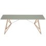 Tink Tafel linoleum 200x90 whitewash Dark Olive