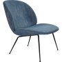 Beetle Lounge fauteuil Jardin MC397B05, zwart onderstel