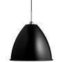 Bestlite BL9 hanglamp Ø40 large chroom/zwart