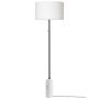 Gravity vloerlamp wit marmer/wit