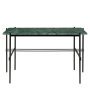 TS bureau 120x60 groen marmer