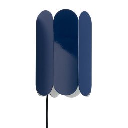 Arcs wandlamp met stekker Cobalt Blue 