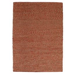 Braided vloerkleed 200x300 red