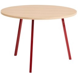 Loop Stand Round tafel rood 105 cm 