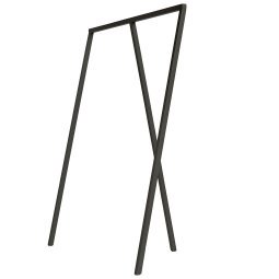 Loop Stand Wardrobe kledingrek zwart