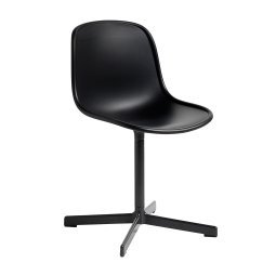 Neu Chair Swivel stoel zwart, zwart onderstel