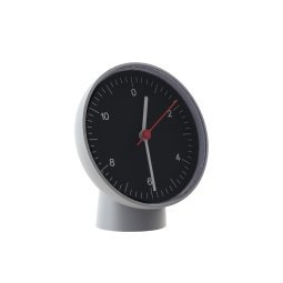 Table Clock klok zwart