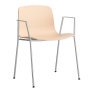 AAC18 stoel aluminium onderstel Pale Peach