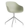 AAC220 stoel aluminium onderstel Pastel Green 