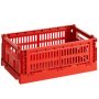 Colour Crate krat RE opberger S Red