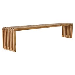 Slatted bankje eetbank 180 teak